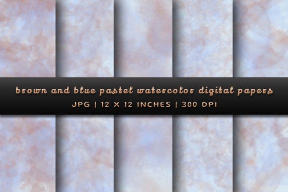 Download Brown and Blue Pastel Backgrounds - Blue Collection