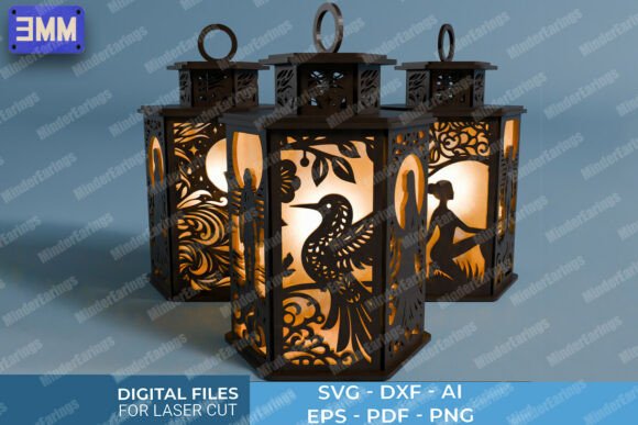 Download Hummingbird Lantern SVG - Premium Resources