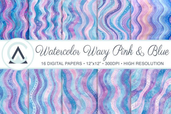 Download Abstract Pink &amp; Blue Pastel Backgrounds - Blue Collection
