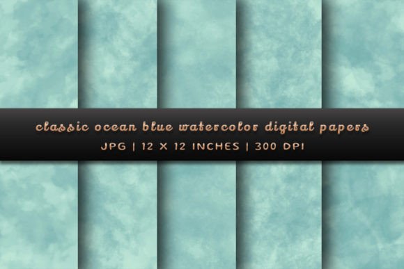 Download Classic Ocean Blue Backgrounds - Blue Collection